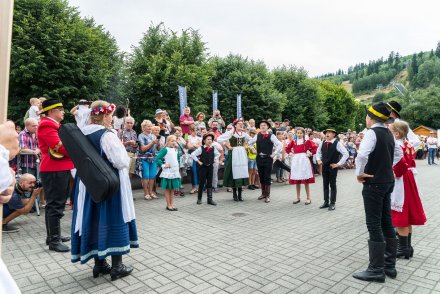 Korowód 56.Tygodnia Kultury Beskidzkie